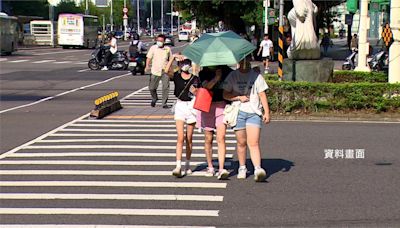 熱到受不了！ 7月已破200人熱傷害就診、中南部高溫「紫爆」