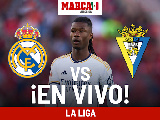 Real Madrid vs Cádiz EN VIVO. Partido hoy de LaLiga 2024 | Marca