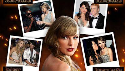 Taylor Swift's most notorious public spats - from Kanye West to Joe Jonas