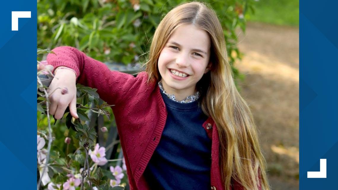 New Princess Charlotte photo released to celebrate 9th birthday
