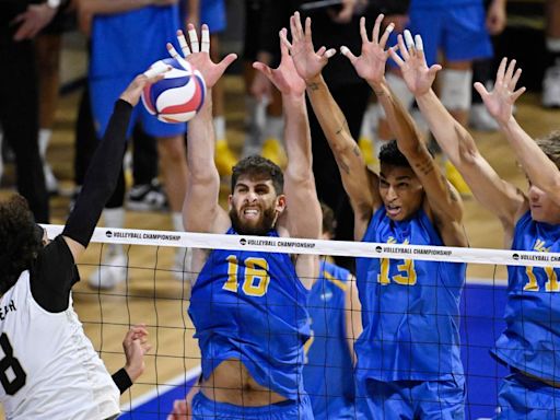 UCLA men’s volleyball repeats as NCAA champs with victory over Long Beach State