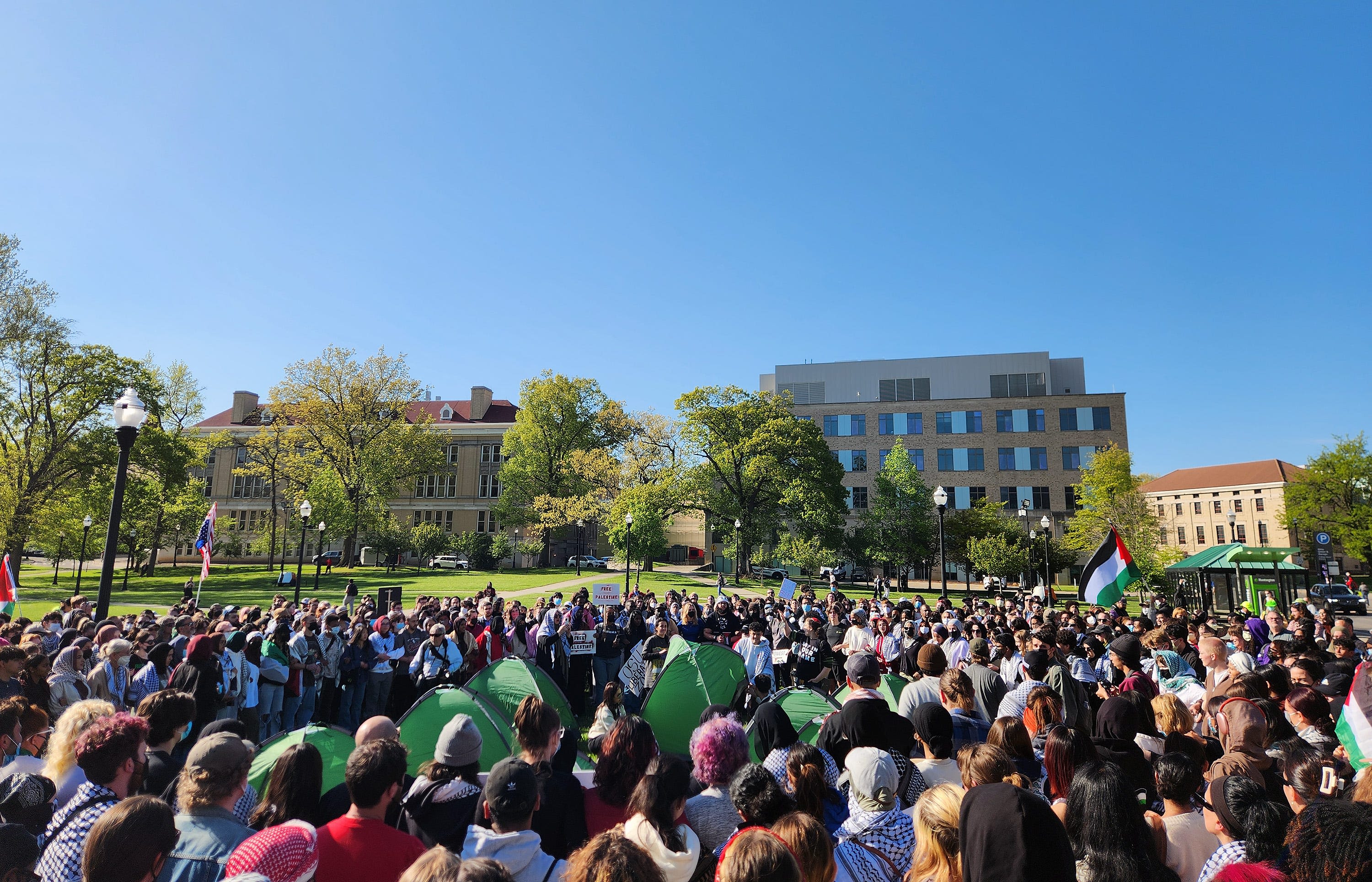 Ohio State protest wasn't peaceful. Activist, supporters should stop clutching their pearls