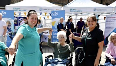 Dance lovers waltz their way onto market square for Darlington GOLD Tea Dance