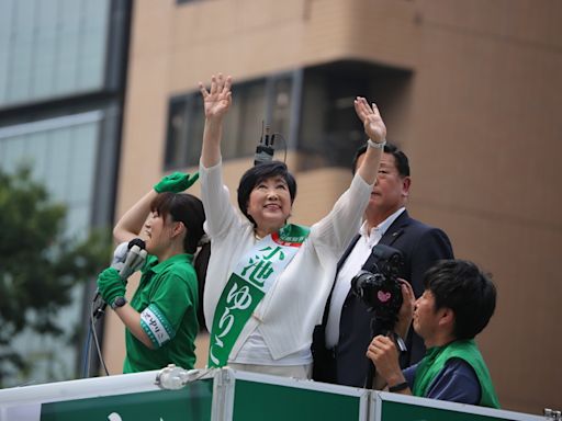 小池百合子三連任東京都知事 出口民調顯示蓮舫意外落居第三