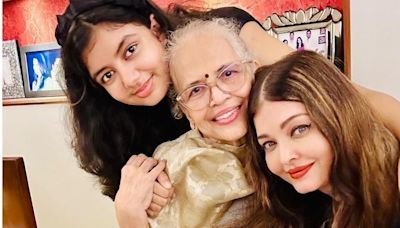 Inside Aishwarya Rai Bachchan's mother's midnight birthday party with Aaradhya