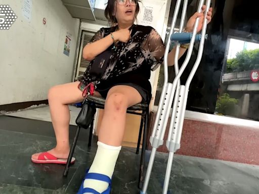 家成汪洋！天花板噴「肥皂雨」 女滑倒骨折