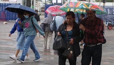 Prevén lluvias en más de la mitad de México