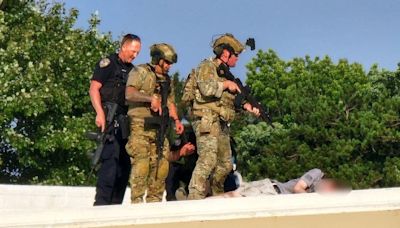 Trump shooter's cell phone is seen on roof next to mysterious device