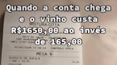 Jovens que confundiram vinho e pagaram R$ 4 mil em almoço ganham jantar de cortesia