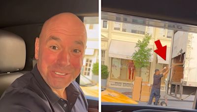 Dana White's Viral FedEx Delivery Video Leads To Driver's Firing