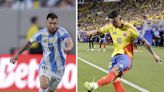 Colombia amenaza la corona de Messi en un duelo de alto voltaje