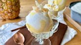 No-Churn Swirled Piña Colada Sorbet Recipe