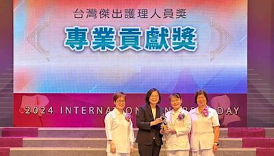 林口長庚護理師深耕36年 獲台灣護理學會專業貢獻獎