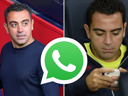 Xavi 'kicks Barcelona man out of his players WhatsApp group' following his sacking