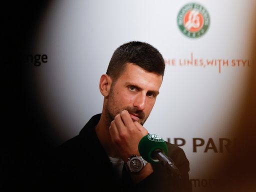 Novak Djokovic enters the French Open with ‘low expectations and high hopes’