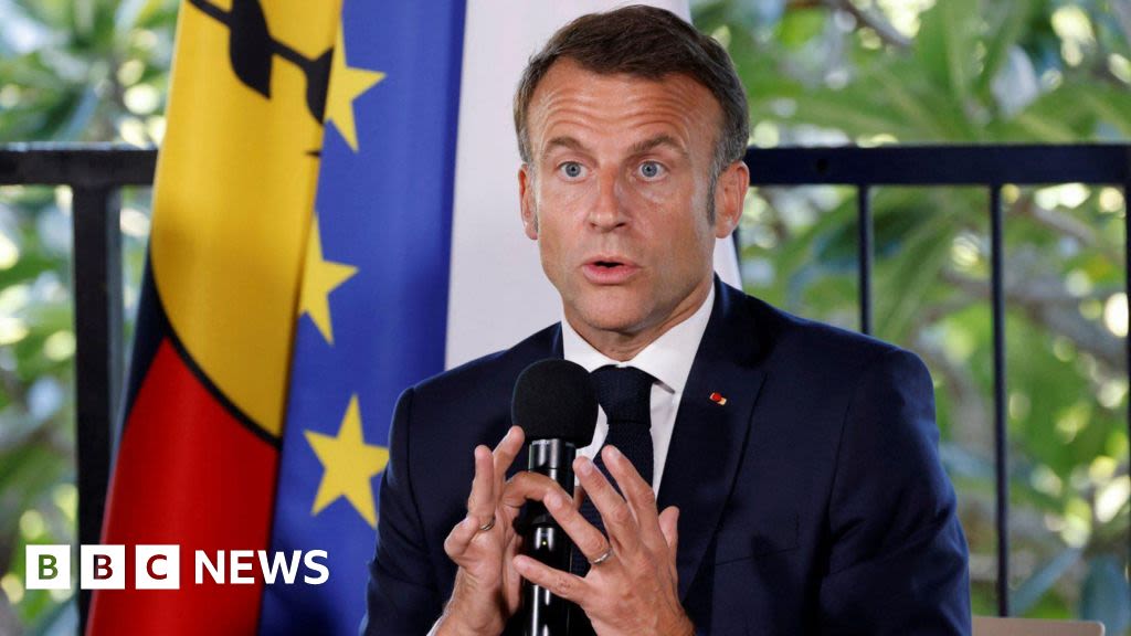 New Caledonia: French police to remain in riot-hit territory, says Macron