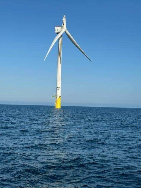 Broken blade parts from Vineyard Wind turbine reaches Cape