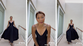 A California Mom Sold Out This TikTok-Viral Black Dress, But Additional Colorways Are Still in Stock & $40 Off