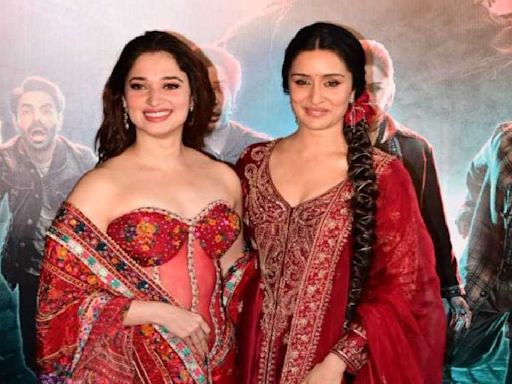 Stree 2: Shraddha Kapoor fangirls over 'amazing' Tamannaah Bhatia; says 'Jab wo dance karti hai, tabaahi maj jaati hai'; WATCH