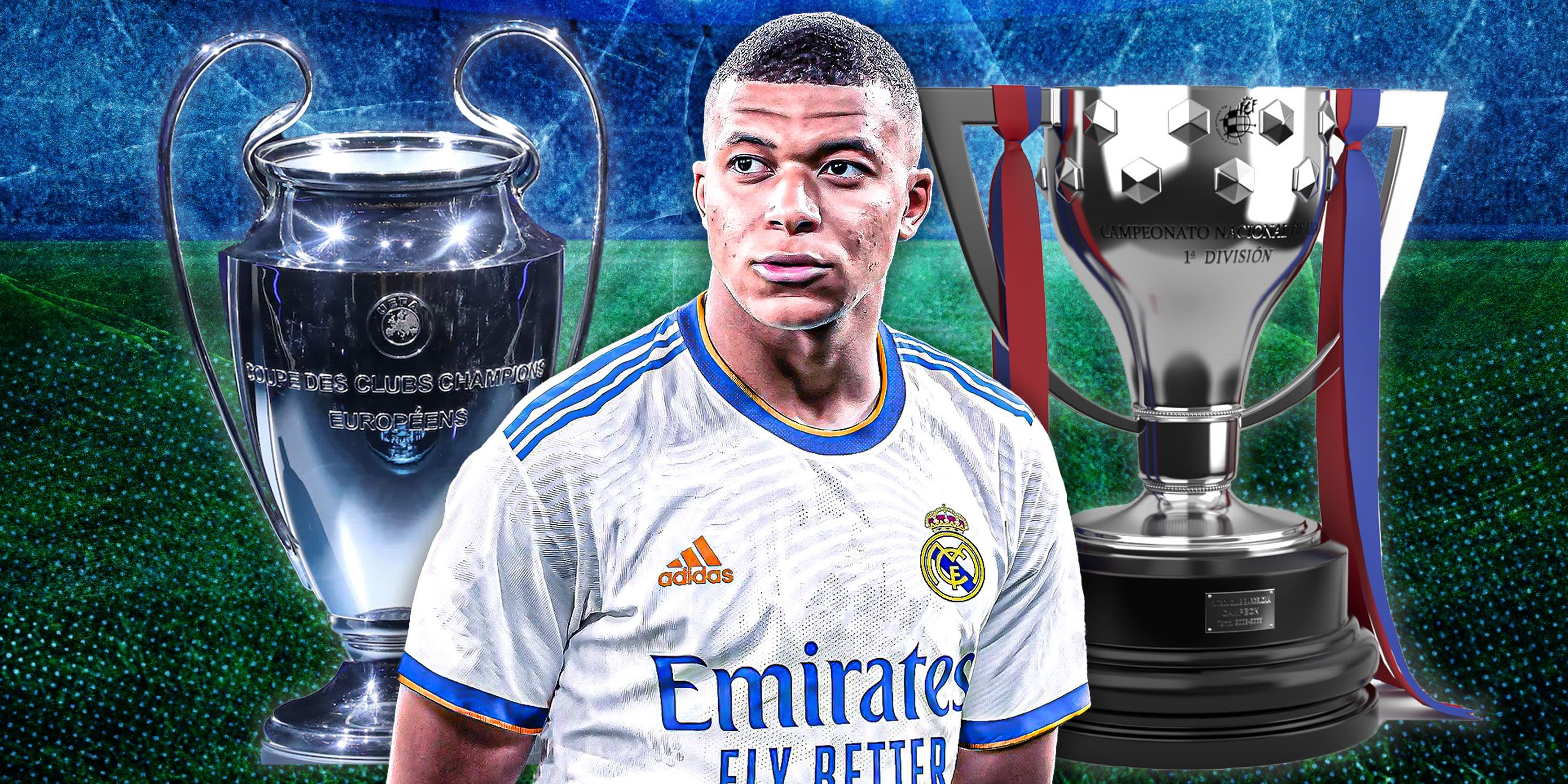 Kylian Mbappe's Real Madrid career has been simulated - the results are incredible