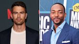 Theo James and Anthony Mackie Compare How Fatherhood Has Changed the Way They Choose Projects