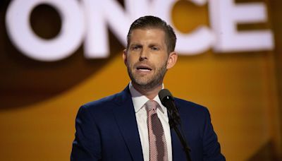 Eric Trump lashes out at cousin Fred who 'decided to cash in'