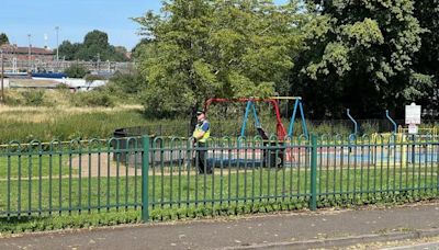 Murder probe after man dies in town park