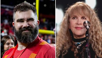 Fans Lose It Over Jason Kelce and Stevie Nicks' New Collab: 'Definitely Not in My Bingo Card'