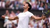 Carlos Alcaraz through to another Wimbledon final after beating Daniil Medvedev