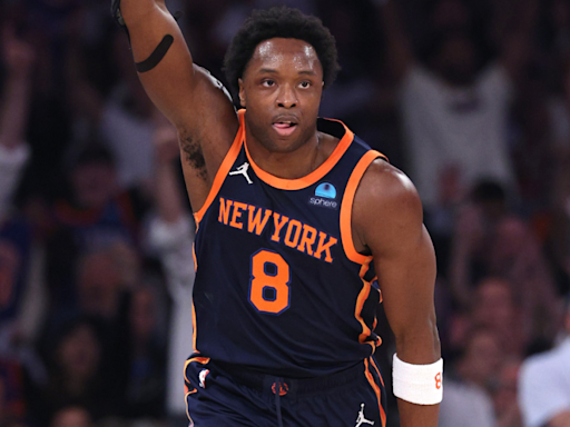 OG Anunoby injury update: Knicks forward's status uncertain after Game 2 hamstring injury