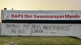 Hindu Temple Comes Under Attack Again In Canada, Swaminarayan Mandir Defaced With Anti-India Graffiti