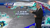 IMPROVING WEATHER! Triad temperatures, humidity, rain chances are all dropping