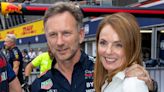 Geri Horner arrives for Bahrain Grand Prix in apparent show of unity with husband Christian