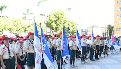 王惠美授旗全國童軍大露營團隊 期勉同心協力邁向永續