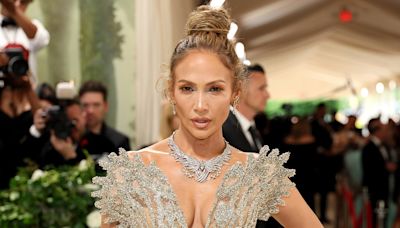 Jennifer Lopez Stuns in Sheer Silver Gown at 2024 Met Gala