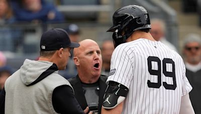 Shocker! Yankees’ Aaron Judge gets ejected for 1st time in career
