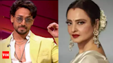 Throwback: When Tiger Shroff mistakenly said Rekha played Amitabh Bachchan's mother in films | Hindi Movie News - Times of India