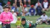 Bangladesh’s Mustafizur Rahman took six wickets in his team's win over the USA on Saturday.
