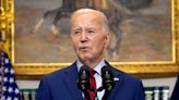 Biden says ‘order must prevail’ during campus protests over the war in Gaza