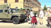 La Academia General Militar de Zaragoza celebra una jornada de puertas abiertas con exhibiciones y un desfile musical