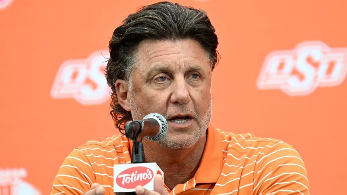 Mike Gundy says Big 12 'Lucky' to have Coach Prime, but can't escape bad DUI comments