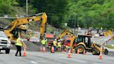 Schuylkill County highway 'closed until further notice' after gas line struck