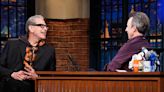 Watch Jeff Goldblum hijack his 'Late Night' interview to test Seth Meyers on movie trivia