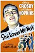 She Loves Me Not (1934 film)