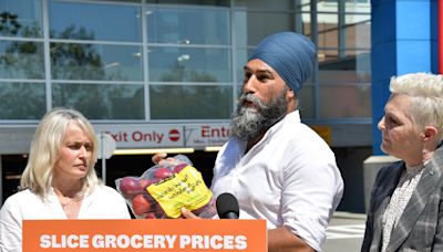 Two grocery items in Coquitlam cost $40. The NDP is not happy