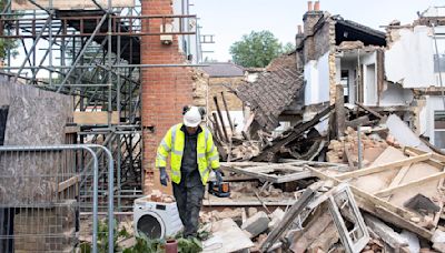 Collapse of £2.2m homes in Richmond 'a scene from a disaster movie'