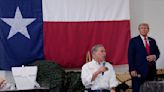 During visit to border, Texas governor endorses Trump