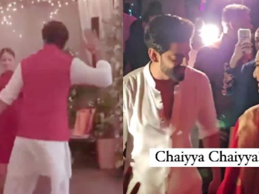 After Alia Bhatt and Ranbir Kapoor, Sonakshi Sinha and Zaheer Iqbal dance to Chaiyya Chaiyya on their wedding night