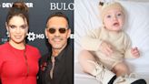 Marc Anthony and Wife Nadia Ferreira Share First Look at 9-Month-Old Son's Face: 'Mami and Papi Love You'