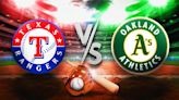Rangers vs. Athletics Game 1 prediction, odds, pick, how to watch - 5/8/2024